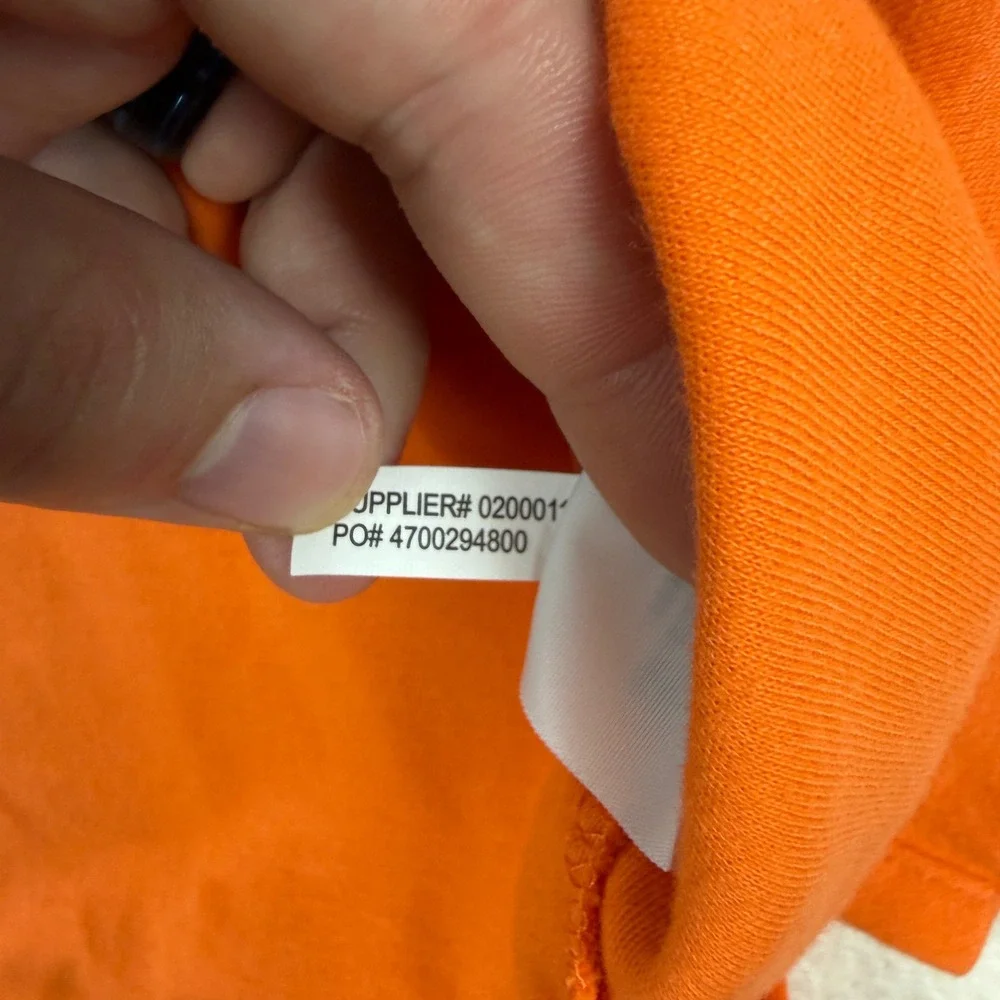 Polo Ralph Lauren Mens Orange Short Sleeve Pony Logo Polo Shirt Size M RN41381